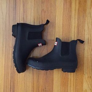 Lightly Used Black Hunter Booties